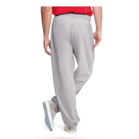 Champion Men’s Closed Bottom Jersey Pants Activewear 5XL In Grey - Picture 2 of 9